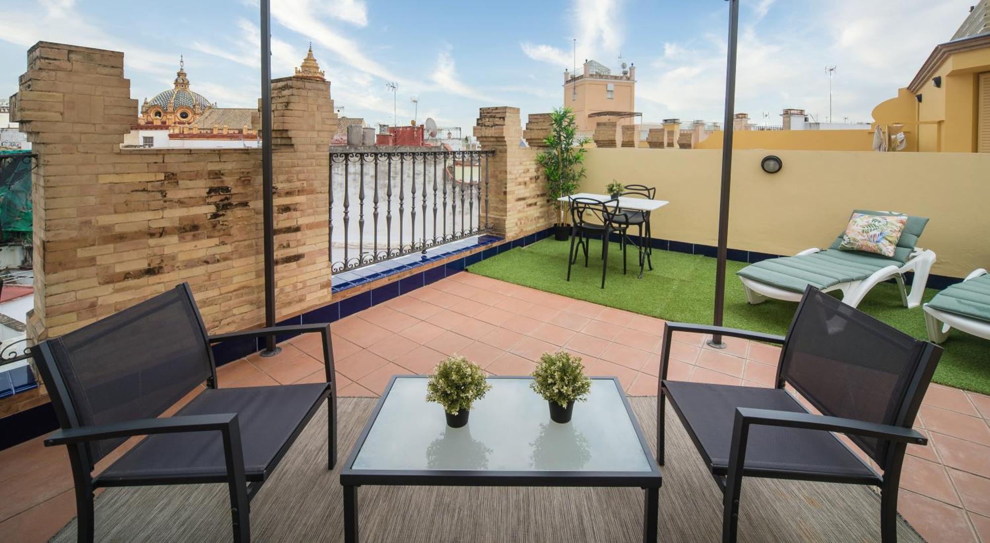 セビリアExclusive Triplex With Private Terraceアパートメント エクステリア 写真