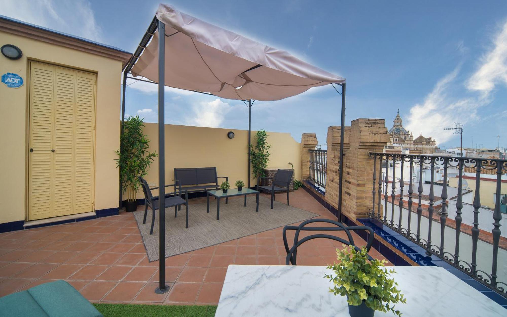 セビリアExclusive Triplex With Private Terraceアパートメント エクステリア 写真